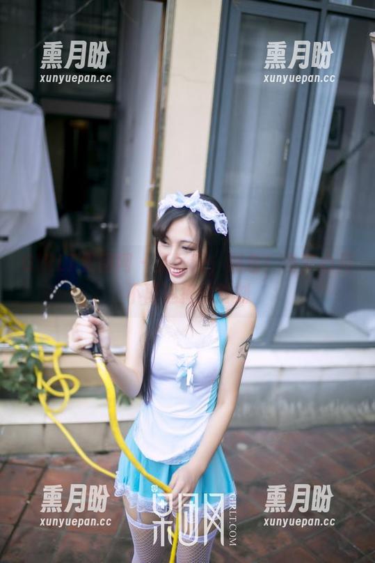 GIRLT果团网-梦心月 GIRLT果团网 - 无圣光,黑色!当梦心月不再遮掩的时刻