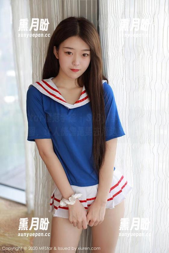 MFStar模范学院-SiByl李思宁 MFStar模范学院 - SiByl李思宁的连衣裙套图,让人恍惚是要去海边度假的节奏