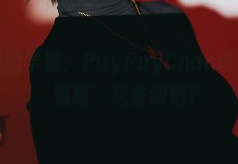 图片里的学妹：PuyPuyChan该不会有‘逼格’这些词吧？