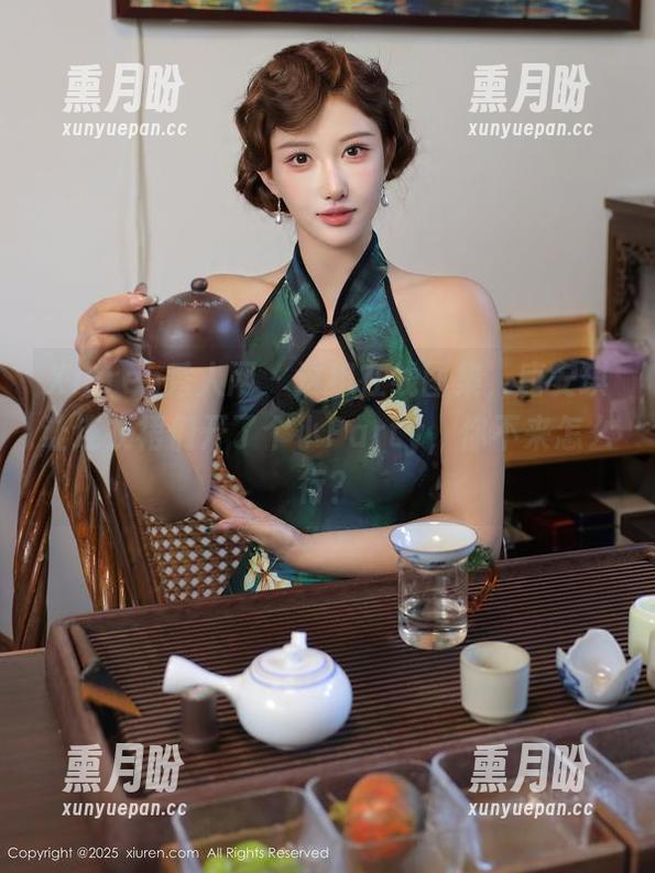Xiuren秀人网 - 这组在线图集，唐安琪让连衣裙们开了个小Party，你不来怎么行？