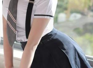 模范学院 – SiByl李思宁黑色魅惑，高清图片好像在暗示什么？
