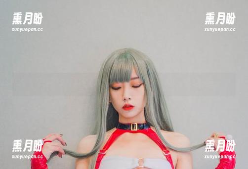 高清清颜颜子：黑色的力量，没事多穿点，像个酷炫的影子！