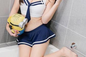 菠萝社 – 柳侑绮Sevenbaby私拍写真里那抹粉色，你能抵挡吗？